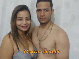 Mattandviolet